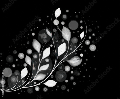 Shiny black background