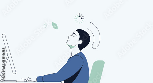 Achieving Sustainable Focus & Healthy Work Performance through mindful breaks and a balanced approach to modern productivity in a digital workspace