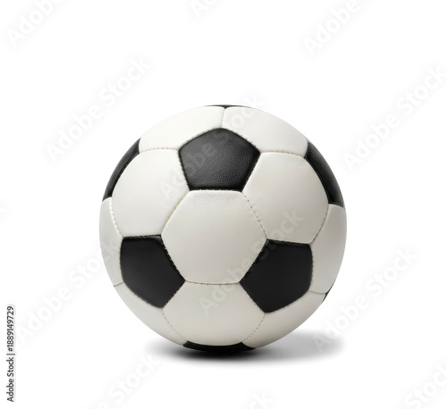 Wallpaper Mural soccer ball isolated on white Torontodigital.ca