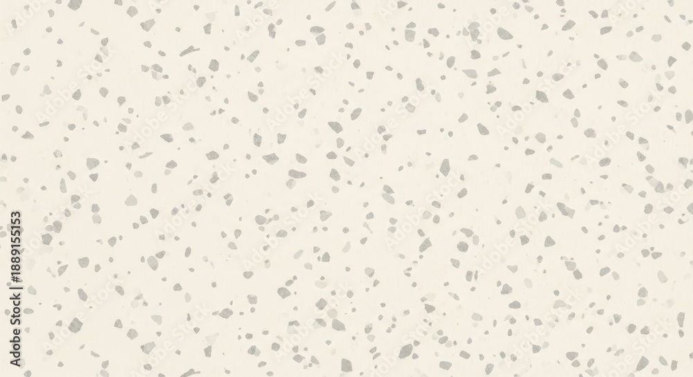 Fototapeta premium Light Beige Terrazzo Pattern with Grey Specks - Neutral Background