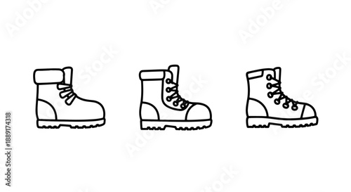 Durable Work Boots and Rugged Hiking Footwear for Outdoor Adventures and Industrial Protection