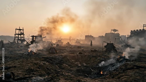 Ancient Chinese War Epic Scenes