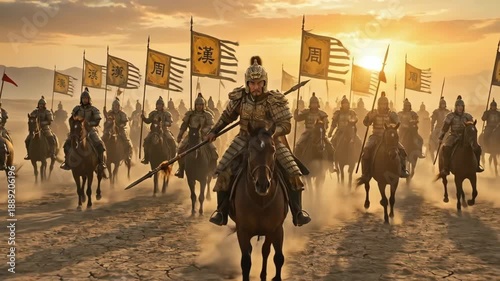 Ancient Chinese War Epic Scenes