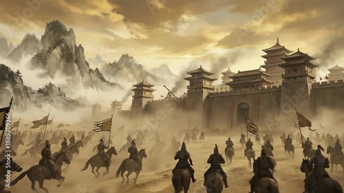 Ancient Chinese War Epic Scenes