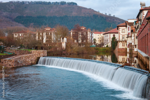 Elizondo, the capital of the Baztán Valley in the Navarrese Pyrenees, Spain