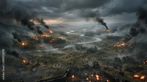Ancient Chinese War Epic Scenes