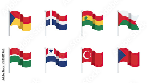 Waving Flags Collection: National Symbols and Identity