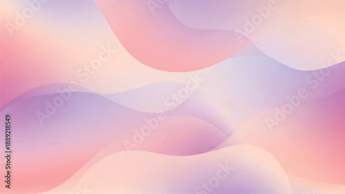 Soft Pink Purple Waves Background Illustration Viewed from Above
