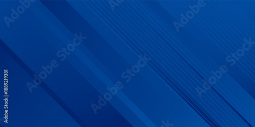 Abstract blue background with glowing geometric lines. Modern blue gradient square shape design. Futuristic technology concept. Suit for brochure, corporate, website, poster, banner, cover modern