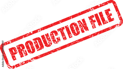 A striking red rubber stamp with a distressed appearance boldly displays the essential words HYGIENE RECORD on white