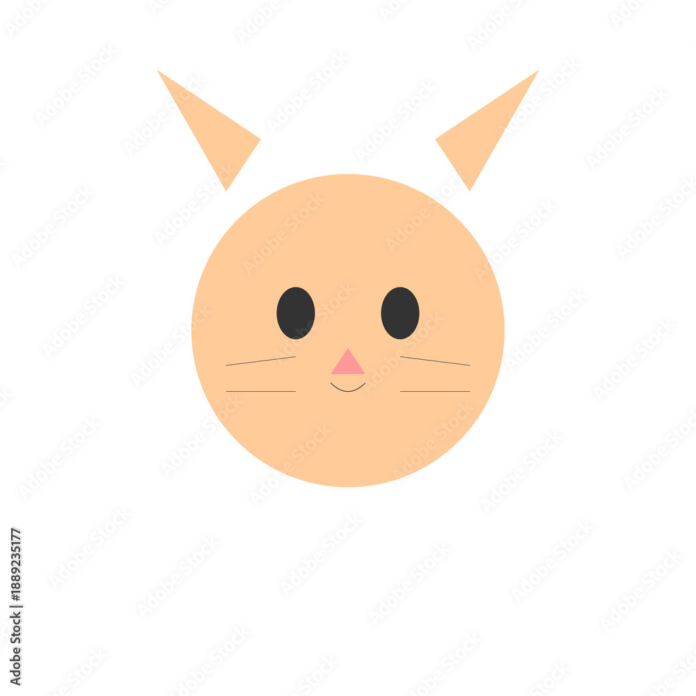 Obraz premium a cat character