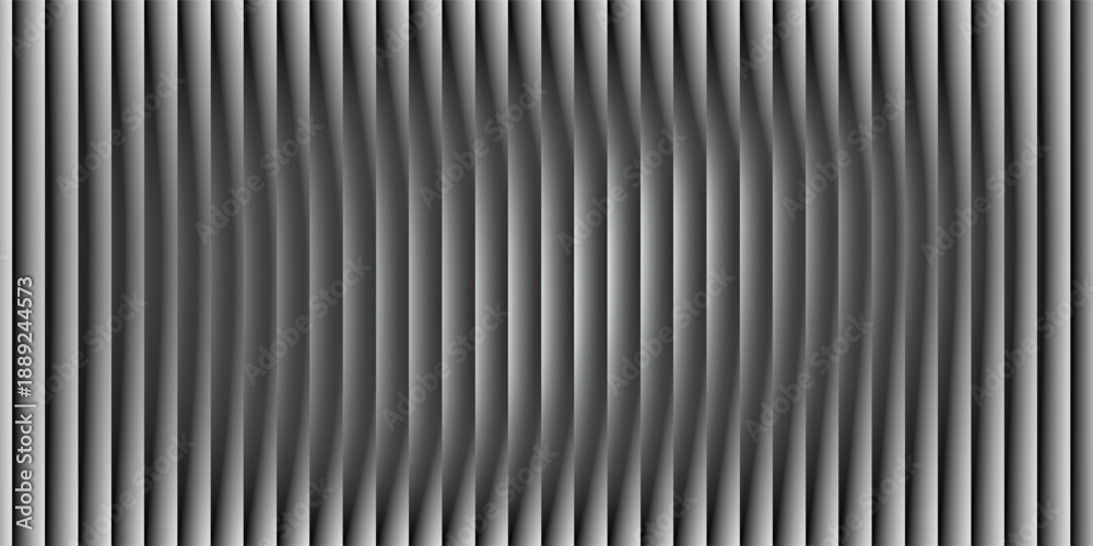 Obraz premium PrintSeamless abstract vertical line pattern, thin monochrome black, gray, and white stripes. smooth gradient from light to dark