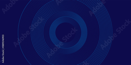 Abstract blue background with glowing curved lines. Shiny blue swirl curve lines design. illustration.