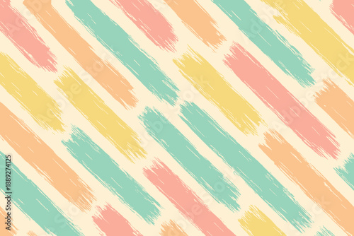Colorful stripes in soft shades create a vibrant pattern on a light background inviting creativity and design ideas