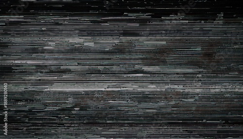 Horizontal Glitch Grain Texture N Abstract Static Noise Background