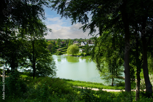 Søllerød Lake -  Søllerød Sø in Rudersdal Municipality Denmark