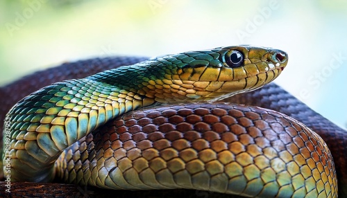 Close Up Of A Snake