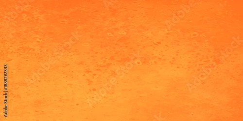 An abstract orange grunge background featuring a vintage aged paper texture with a stained, rough parchment surface and a retro patterned design for an antique wallpaper backdrop