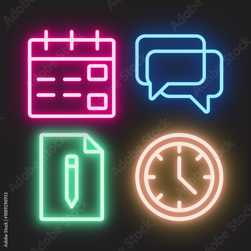 Simple Daily Life Icons