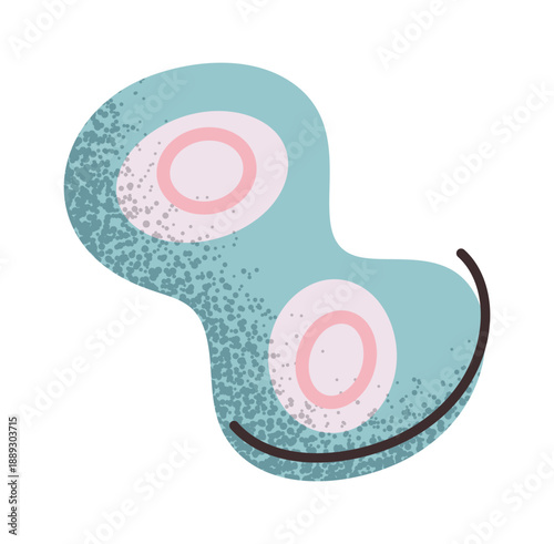 Fertilized egg division process sticker