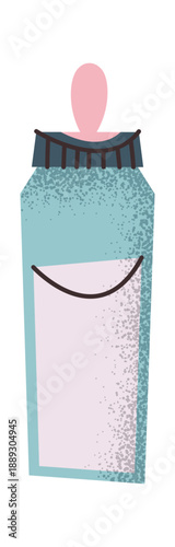 Baby nutrition bottle with nipple