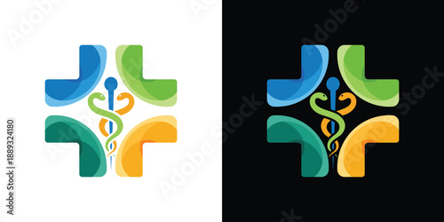 pharmacy and health logo design inspiration