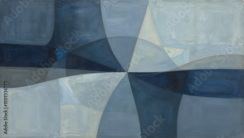 Navigating the Modernist Abstraction: An Exploration in Color and Form