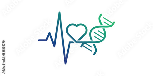 horizontal pulse and DNA structure integrated