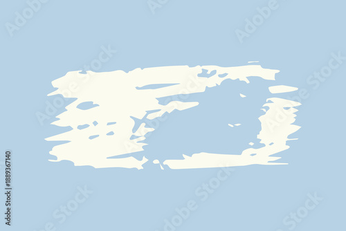 Grunge-style design element with brush strokes for a banner, poster, or social media post. Modern artistic concept.