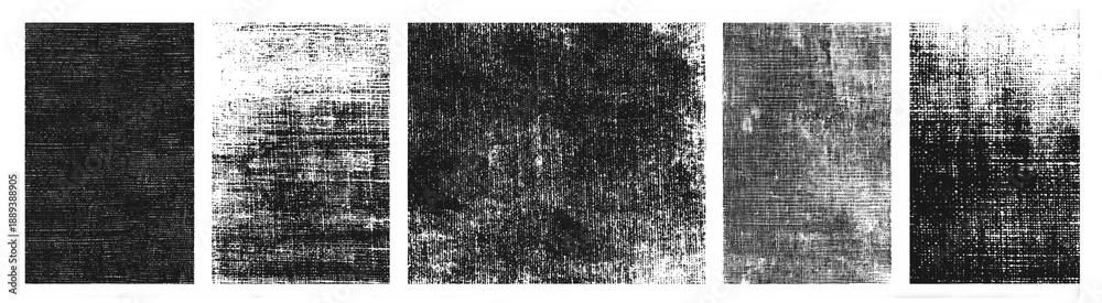 Obraz premium Black grunge ink stamp texture effect