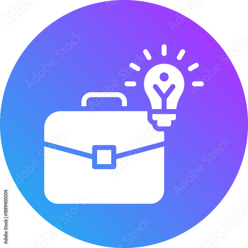 Business idea icon for management productivity, business, website, application, printing, document, poster design, etc