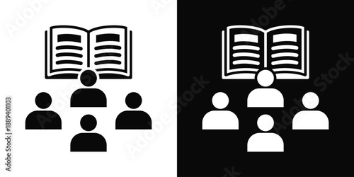 Trademark Icon White And Black Background Style