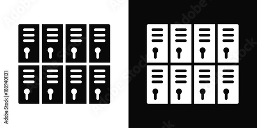 Obligation Icon White And Black Background Style