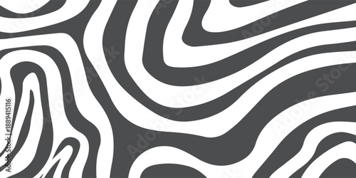 Abstract Zebra Stripe Pattern Background.