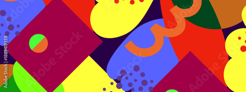 Sophisticated dark palette abstract art with geometric elements and warm accent colors