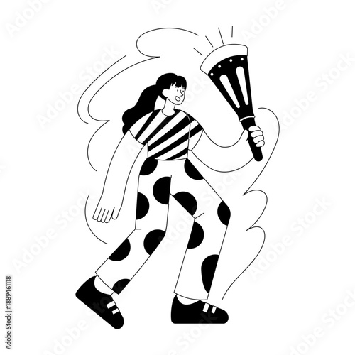 A hand drawn illustration showing brainstorm
