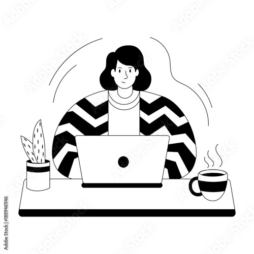 A hand drawn illustration showing brainstorm
