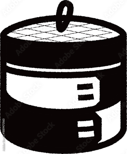 Bamboo Steamer -2- mono