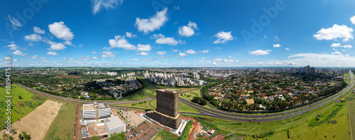 Panoramic view from the Southern Ring Road in Ribeirão Preto