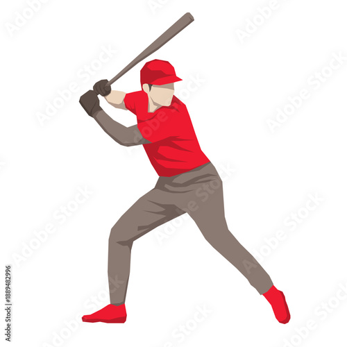 baseball players pose or movement when playing