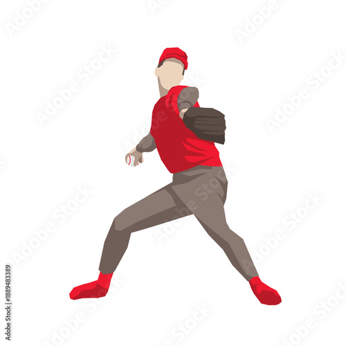 baseball players pose or movement when playing