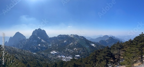 panorama of the mountains
