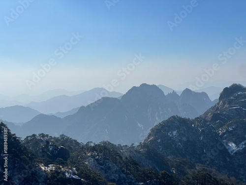 panorama of the mountains