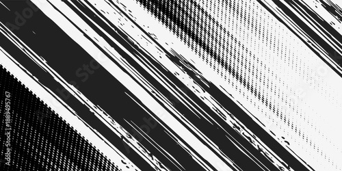 Top white and blue color pattern gradient grunge texture background. Dots pop art comics sport half design