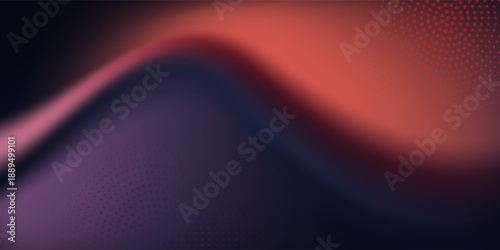 Graphic gradient background featuring transitions between purple, orange and yellow with a noise grain texture. backdrop