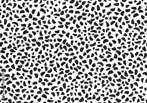 Irregular black geometry seamless grunge texture with hand-drawn background. Abstract decorative illustration, isolated background, suitable for textile pattern design, fabric, printing design.