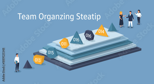 Team Organizing Steatips Strategic Planning and Collaboration for Success.