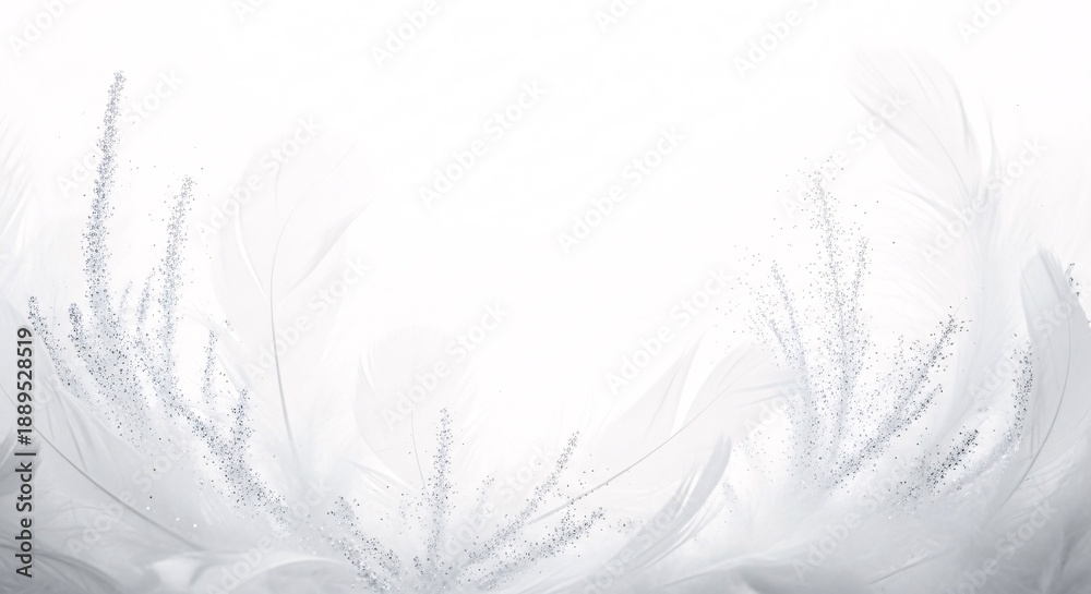 Fototapeta premium A serene scene of white plants viewed from above on a white background as seen in Whisk_852851368fe382aa9fa407364ae2a63bdr.jpg