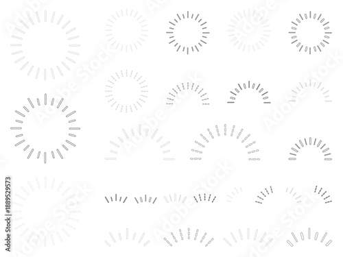 強調あしらいふちどりセット4