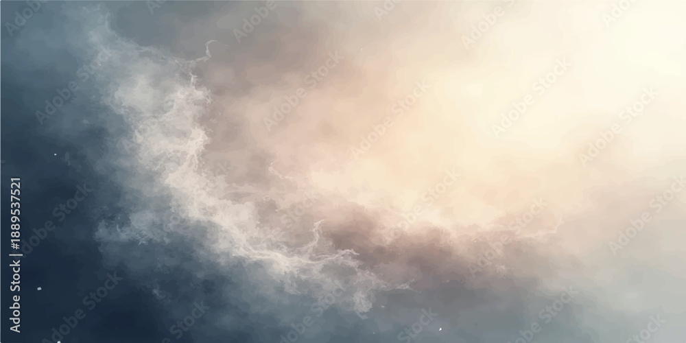 Obraz premium A dramatic time lapse of dark storm clouds and bright sun moving across a blue cloudscape captures the changing weather and natural light of an overcast sky during a powerful sunset